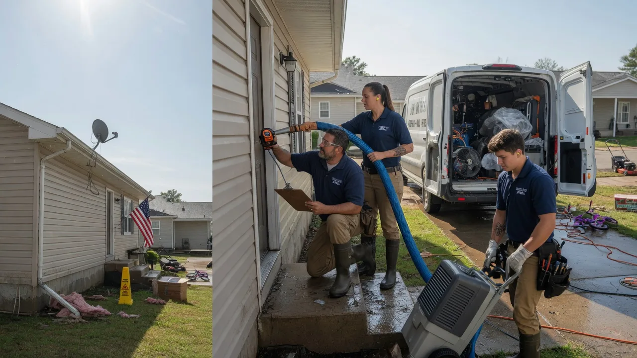 Ceiling Water Damage Restoration in Missouri near me